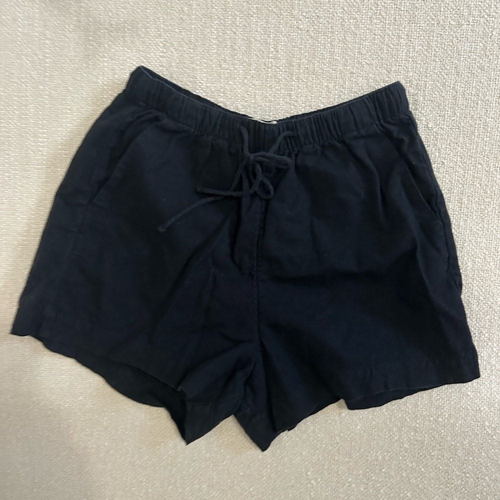 Abercrombie Linen-Blend Pull On Shorts